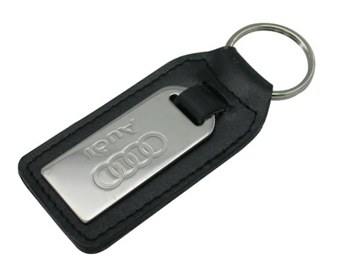 Leather key chain