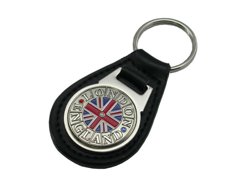 Leather key chain