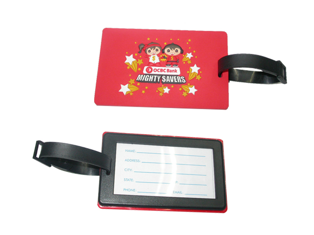 PVC luggage tag
