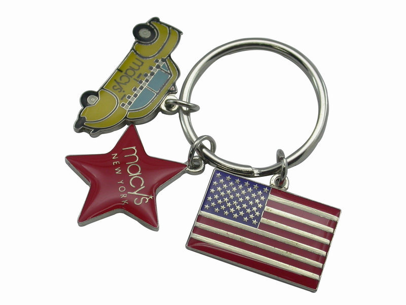 Flag Key Chain