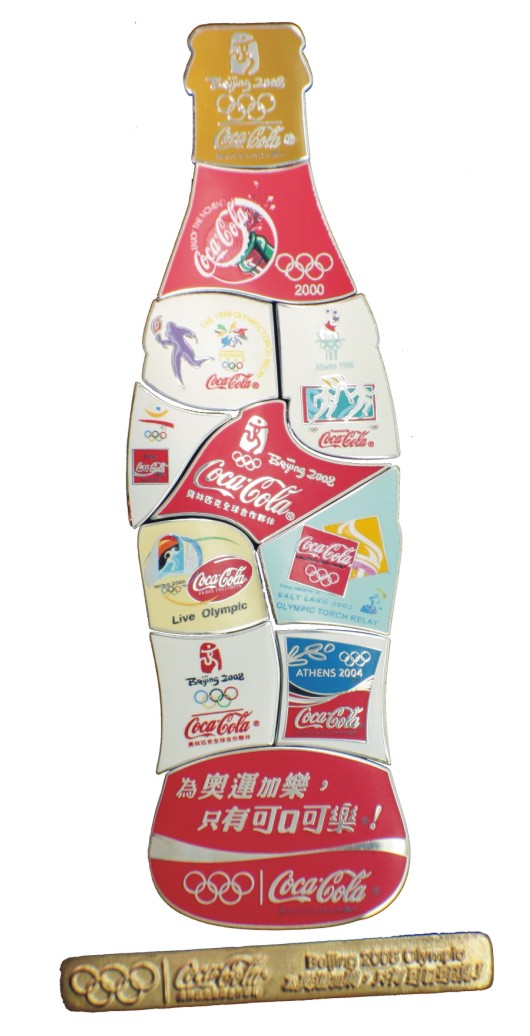 Coca Cola Label Pin