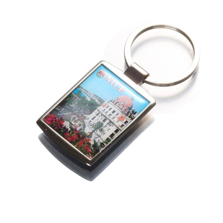 Epoxy doming keychain