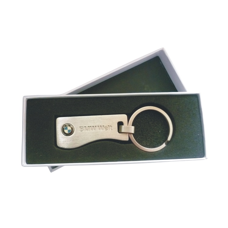 brushed keychain