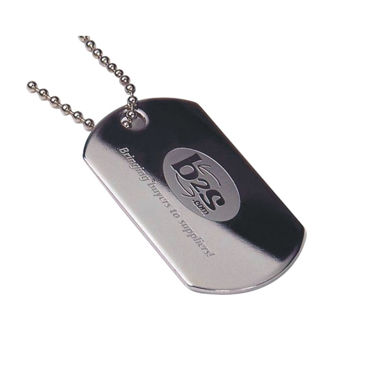 Laser dog tag