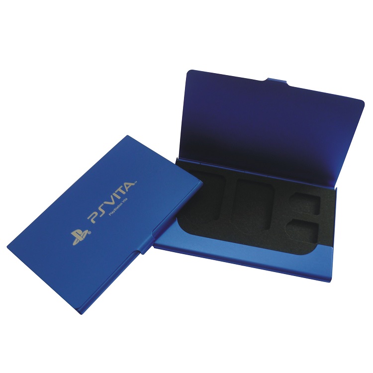 SD blue color name card holder