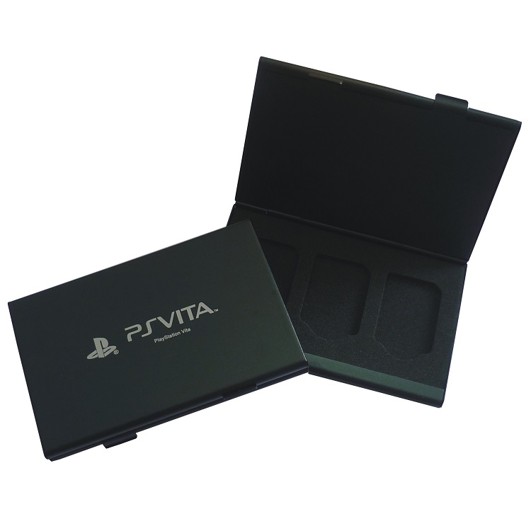 black name card holder