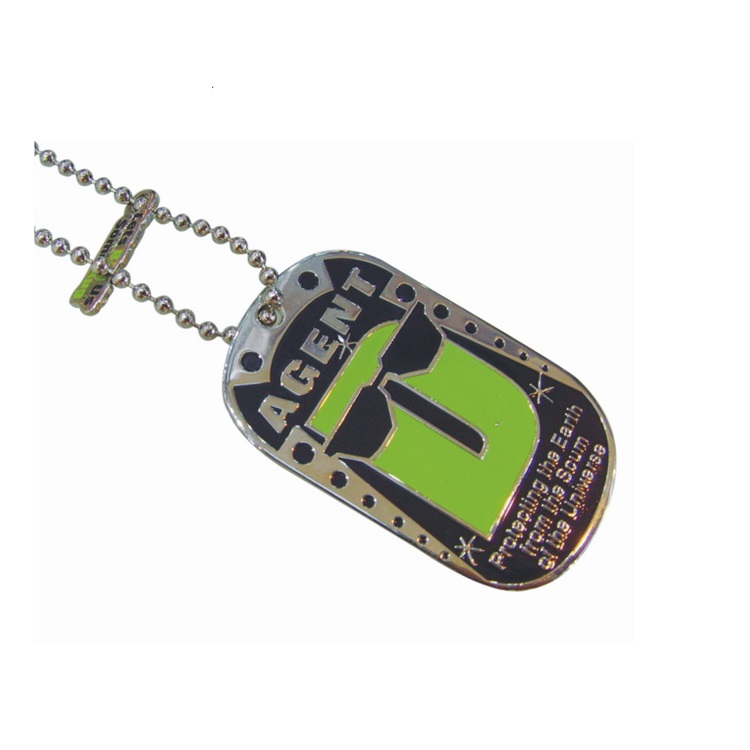 engraved dog tag