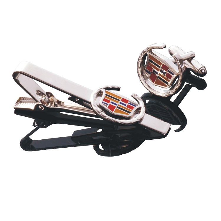 tie clip and cufflink