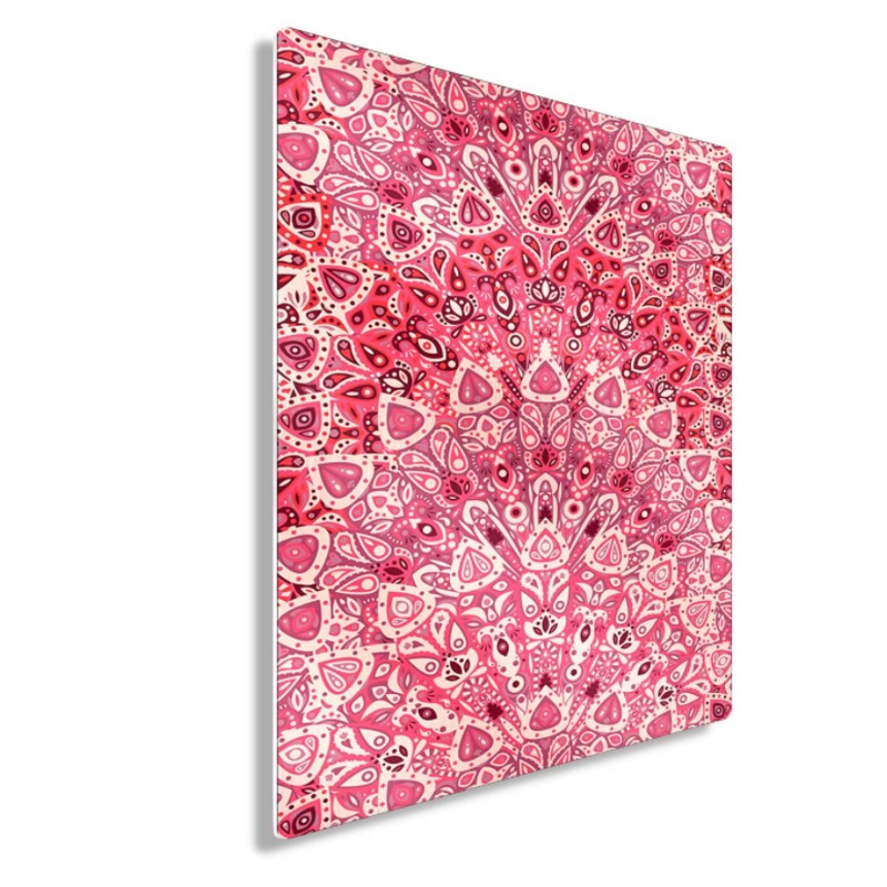 Sublimation Mandala metal print for home Decor