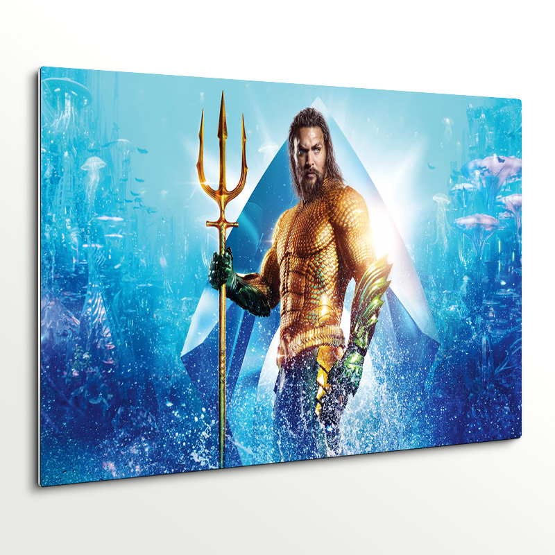 HD glossy Large size metal print